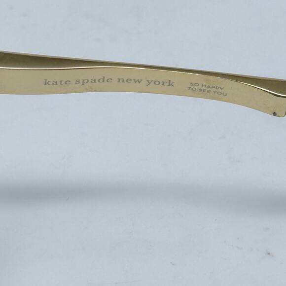 Kate Spade Eyeglasses Case Cream Black Eyeglasses Frames Caylen SOT 135 - Picture 10 of 16